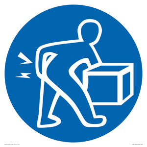 Mandatory: Lift correctly